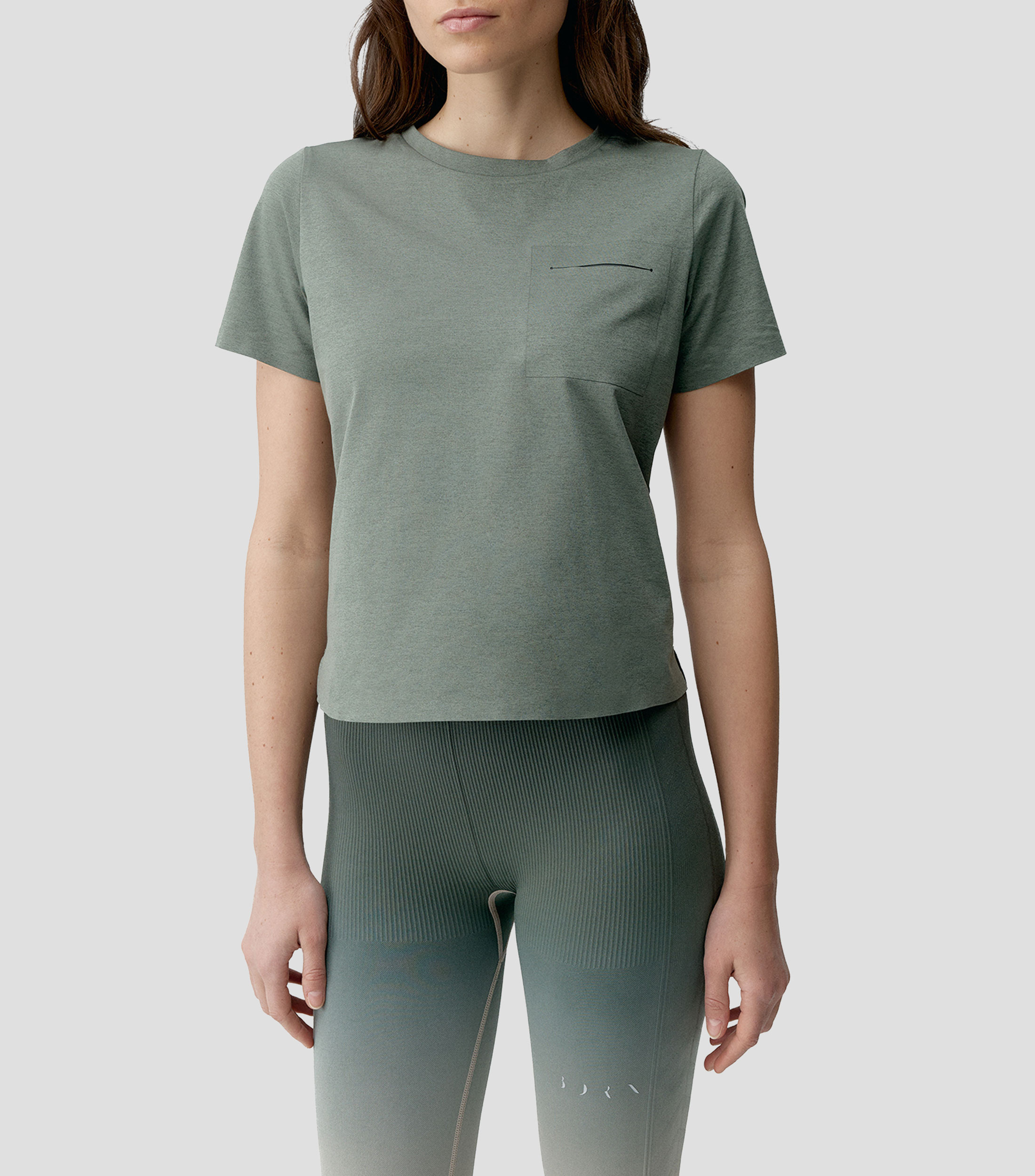 Playera para Entrenamiento Rosella lisa Mujer